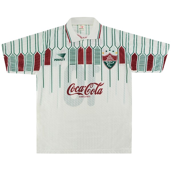 Camiseta Fluminense Replica Segunda Ropa Retro 1989 Blanco